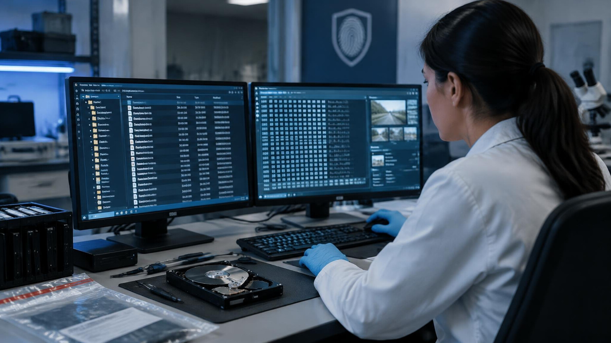 forensic analysis lab