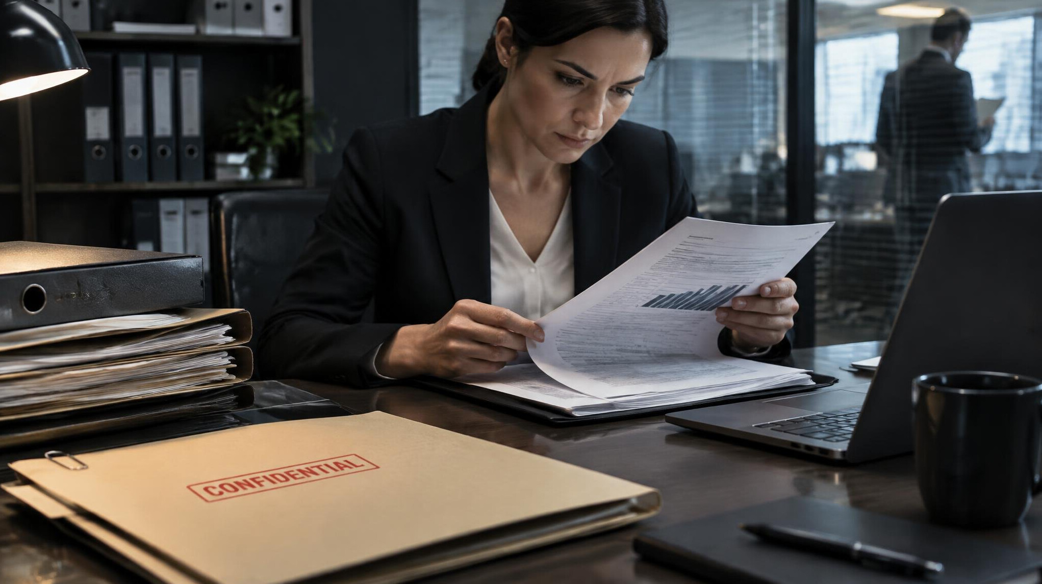 confidential business report