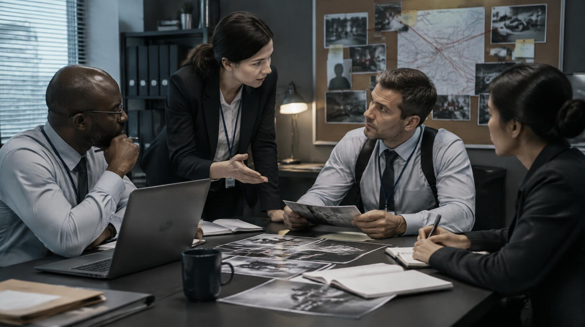 detective team meeting